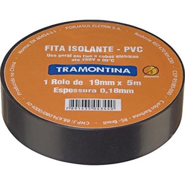 Imagem de Fita Isolante Preta 5M 0,18mm x 19mm