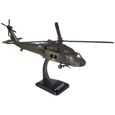 Imagem de New-Ray Sky Pilot UH-60 Black Hawk Diecast Helicopter Replica 1:60 Scale (25563A)