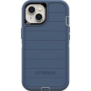 Imagem de OtterBox Capa Defender Series Edição sem tela para iPhone 13 (apenas) - Apenas capa - Proteção de defesa microbiana - Embalagem não varejo - Azul forte
