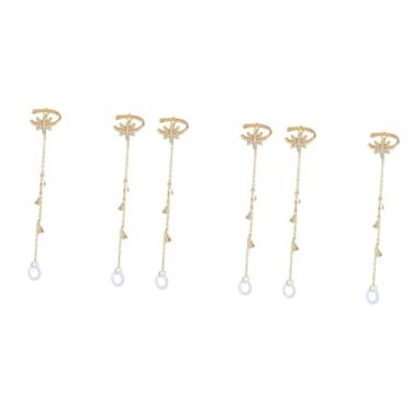 Imagem de Gadpiparty 3 Pares Corrente anti-perda do fone de ouvido headset wireless headphone wireless suporte headphone sem fio Corrente antiperda suporte para fone de ouvido brinco cobre