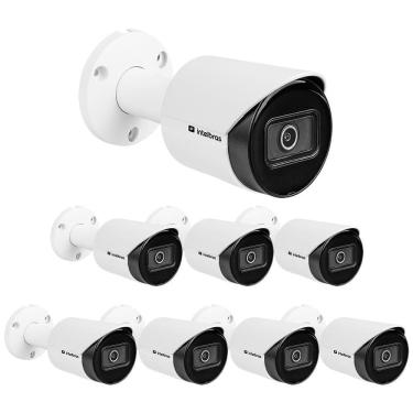 Imagem de Kit 8 Câmeras IP 2 Megapixels Full HD 30m Starlight VIP 3230 B SL G3 Intelbras