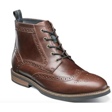 Imagem de Nunn Bush Bota masculina Odell Wingtip, Ferrugem, 8 X-Wide