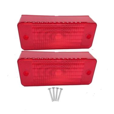 Imagem de AGP.1978 Lente de luz traseira vermelha 6672276 ELJ50-0416 E-6672276 6672276 compatível com minicarregadeira Bobcat A300 S100 S130 S150 T110 T140 T180 T190 T2000 T250 2 pacotes