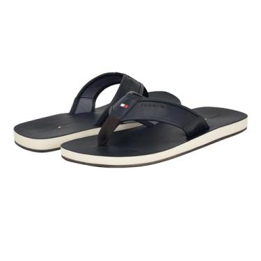 Imagem de Tommy Hilfiger Chinelo masculino Dracon, Azul marino, 44
