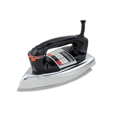 Imagem de Ferro de Passar a Seco Black Decker VFA1110TM2 com Base de Alumínio