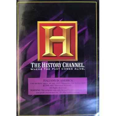 Imagem de Italians in America: The Journey Home (History Channel) (A&E DVD Archives)