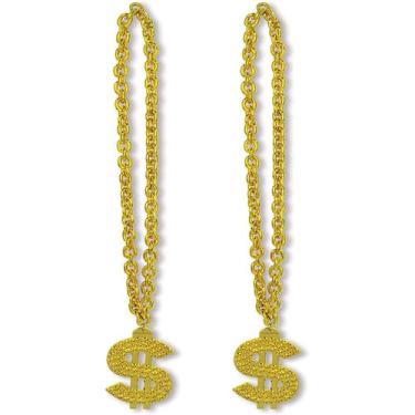 Imagem de Colar de corrente de dólar | Ouro | 1 unidade.