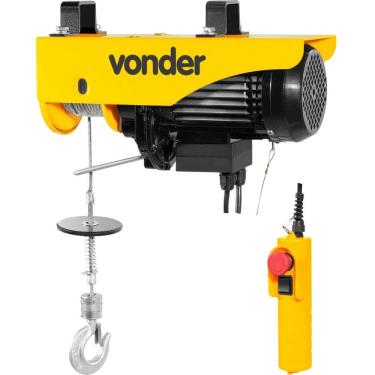 Imagem de Guincho Elétrico para 0,6 Toneladas GEV600 220V Vonder 1050W Monofásico 4 Polos