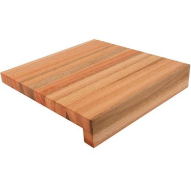 Imagem de Tábua de Corte com Encaixe Bancada Mesas 35cm Essence Domama Madeira Eucalipto