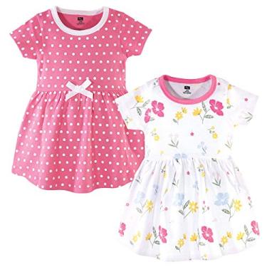 Imagem de Hudson Baby Vestidos de algodão para bebês meninas, Mistura de primavera, 18-24 Meses
