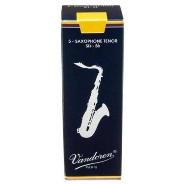 Imagem de Palheta Tradicional Saxofone Tenor 2 Vandoren SR222 - CX / 5 [F002]