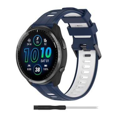 Imagem de Pulseira esportiva de silicone de substituição para Garmin Fenix 5/Fenix 6/Fenix 7 de 22 mm Fenix 6 PRO GPS/Fenix 5 plus/forerunner 935/forerunner 945 para homens e mulheres