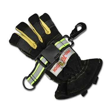 Imagem de Lightning X Products Alça de luva de nylon balístico resistente, tamanho ajustável, fita refletiva para acesso rápido (ideal para bombeiros, paramédicos, construção e mecânicos)
