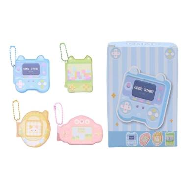 Imagem de ANKOMINA 4 peças de mini notas autoadesivas de desenho animado fofo capa de silicone macio agenda adesivos kawaii papelaria para escritório casa, 320 folhas