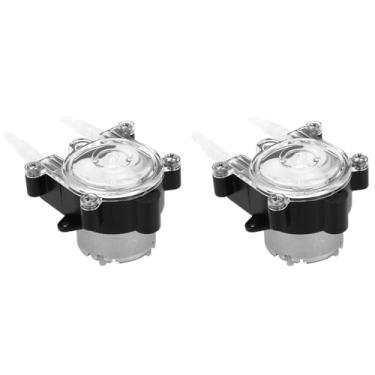 Imagem de 2 Peças Bomba Peristáltica Dc 6v, Micro Bomba Peristáltica de Aquário de Laboratório, Id 3mm od 5mm, 65-150ml/min, Baixo Ruído, para Análise Bioquímica, Farmácia, etc.