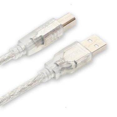 Imagem de Cabo USB 2.0 am para bm 1.8m Para Impressora Multifuncional - HDMatter