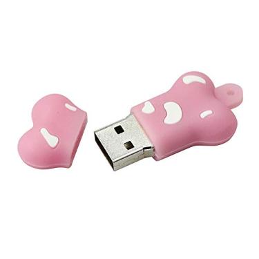 Imagem de Unidade flash USB 64GB modelo USB 3.0 dispositivo de armazenamento USB Flash Disk USB Drive USB 3.0 Memory Stick USB Stick U Disk Pen Drive USB Flash Memory USB Disk Armazenamento de dados - Rosa
