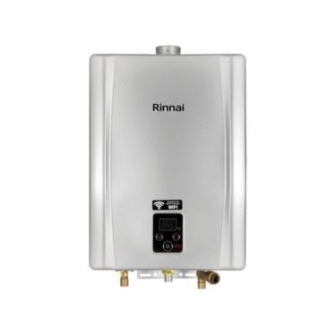 Imagem de Aquecedor De Água A Gás Rinnai 21 Litros E21 FEH GLP Prata (Digital)