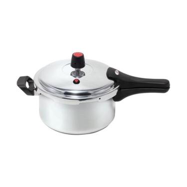 Imagem de Panela De Pressão Alumínio Polido 3,0 Lts Fechamento Externo - Marcola
