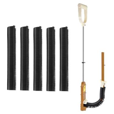 Imagem de UEDET Grampeador PEX com 1210 peças de grampos para placa de espuma, grampeador de placa de espuma de pé, pistola de grampo PEX para madeira e placa de espuma, grampos de 3,5 cm para placa de espuma