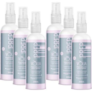 Imagem de 6UN Preparação Nail Spray Higienizante Unhas 350ml Volia - Vòlia
