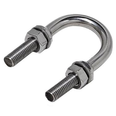 Imagem de Ferragem Proa Ou Popa U-Boat Aço Inox 3/8 Pol Barco Lancha - Noster Ná