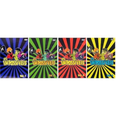 Imagem de DVD Os Impossíveis Coleção com 4 DVDs - Agata