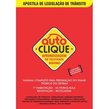 Imagem de Livro E Apostila De Legislação Trânsito Primeira Habilitação, Papel, Ú