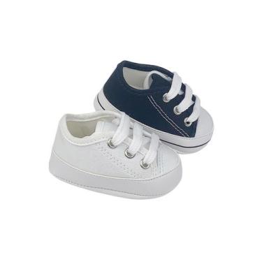Imagem de Kit Com 2 Pares Sapatinho De Bebê Para Recém Nascido Direto Da Fabrica