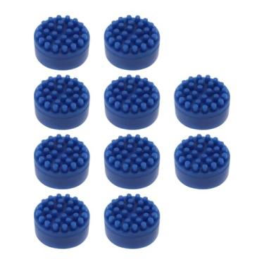 Imagem de eMagTech 10 pçs teclado para laptop joystick apontador ponteiro tampa borracha teclado mouse capa compatível com Dell D620 D630 D820 D830 M65 laptop azul 7,5 x 4 mm