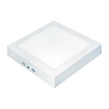 Imagem de Painel de Led Taschibra Quadrado Lux de Sobrepor 24W 4000K Bivolt