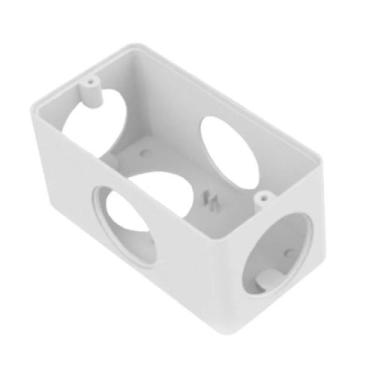 Imagem de Condulete L Caixa Sob PVC 6 Entradas Branco 1/2x3/4" MASSTER - Masster