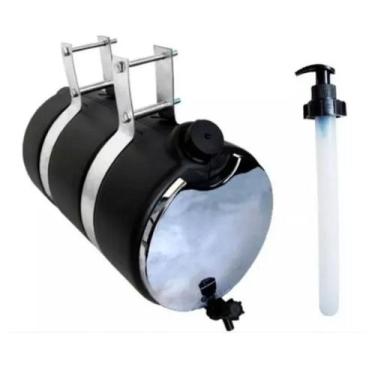 Imagem de 1 Corote Barrica De Agua 15L Frente Espelhada Para Caminhao + Sabonete