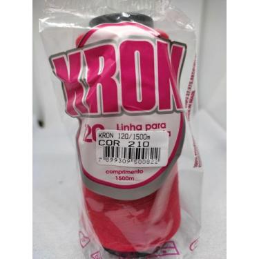 Imagem de Linha Para Costura Reta Kron 120-1500m vermelho - Polycron