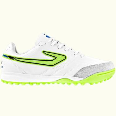 Imagem de Chuteira society topper maestro club v, Branco, Verde, 41