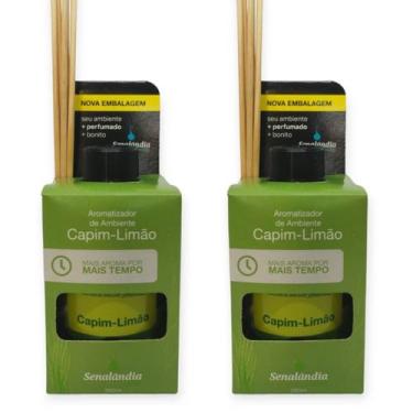 Imagem de 2 Aromatizador Ambiente Difusor Vareta Aromas Aromatizante Perfume Cas