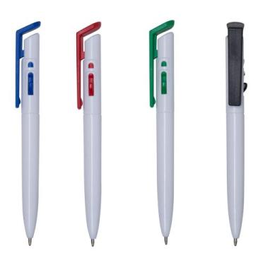 Imagem de Kit 100 Canetas P/ Personalizar Mod: New Rubi Leitoso 1098l S/ Gravaçã