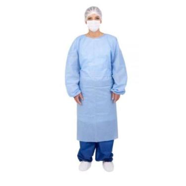 Imagem de Avental Cirúrgico Estéril Grande Costurado 1,50x1,20 PCT c/ 1 UN HNDES