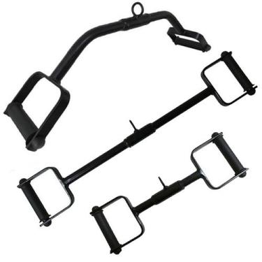 Imagem de Puxadores Barra Romana D Curvo + D 70 cm  + D 50 cm - FamaFit