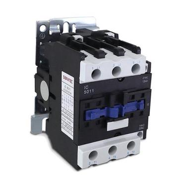 Imagem de Contator Tripolar IC 50 de 50A Com 1NA+1NF - com Bobina de Alimentação