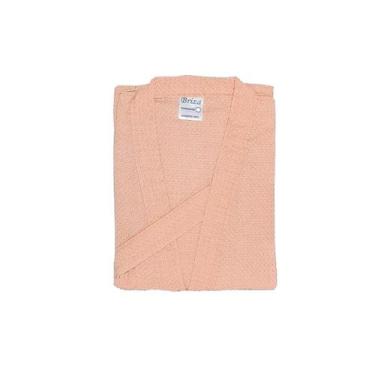 Imagem de Roupão de Banho Briza Pique Adulto 100% Algodão Manga Curta  - Tam Uni