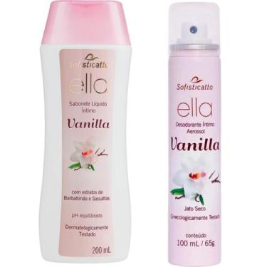 Imagem de Kit Sabonete Liquido Intimo e Desodorante Aroma Vanilla - Sofisticatto