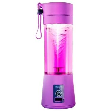 Imagem de Mini Liquidificador Recarregável Usb Mixer Copo Portatil - Juice Cup