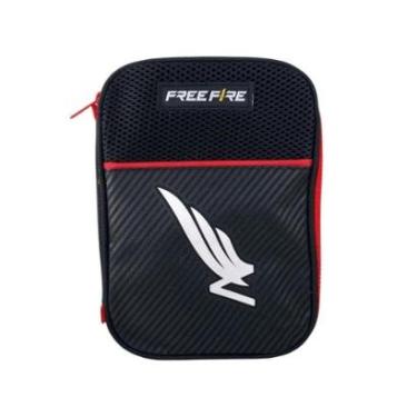 Imagem de Estojo Escolar Fechamento Em Zíper Free Fire FR24096-Masculino