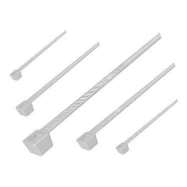 Imagem de Abraçadeira de Nylon 200 x 2,5 Branca com 1000 Peças - Fertak