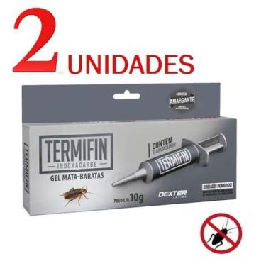Imagem de 2 Termifin Gel Baratas Seringa 10g - DEXTER