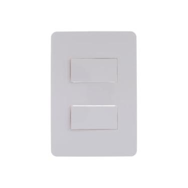 Imagem de Conjunto 2 Interruptores Paralelos 10A Pl Orion S71324304, Schneider Electric, Branco