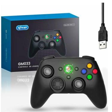 Imagem de Controle Xbox 360 USB com Fio - Vibração - Botão Turbo - DRAIK