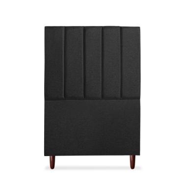 Imagem de Cabeceira Estofada Cama Box Solteiro Carla 110cm Linho - D A DECOR, PR