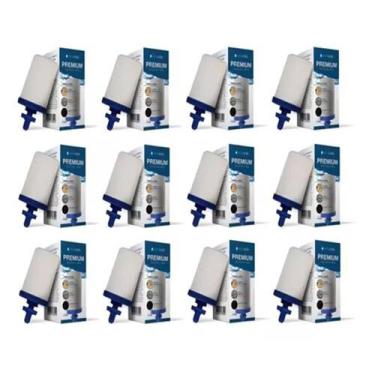 Imagem de Kit 12 Velas Para Filtro Barro Alcalina Tripla Ação Premium Oasis